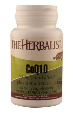 CoQ10 50mg - Herbalist Private Label
