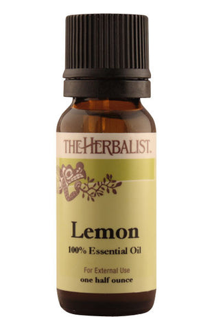 Lemon Essential Oil 1/2 oz. - Organic