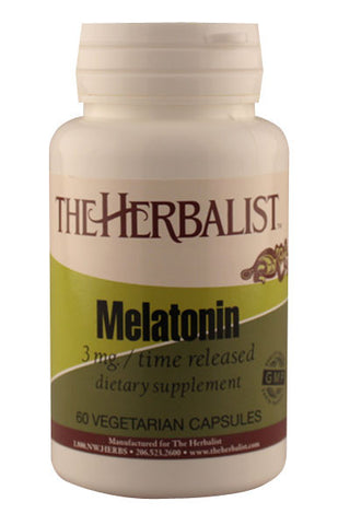 Melatonin Time Release  3 mg- Herbalist Private Label