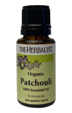 Patchouli Essential Oil 1/4 oz. - Organic
