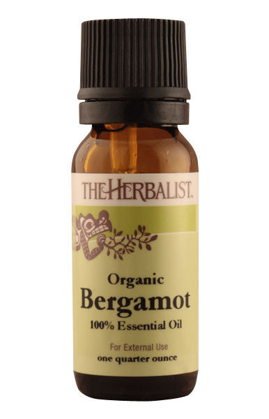 Bergamot Essential Oil 1/4 oz. - Organic