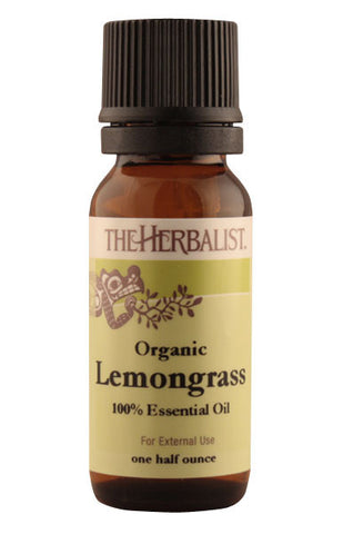 Lemongrass Essential Oil 1/2 oz. - Organic