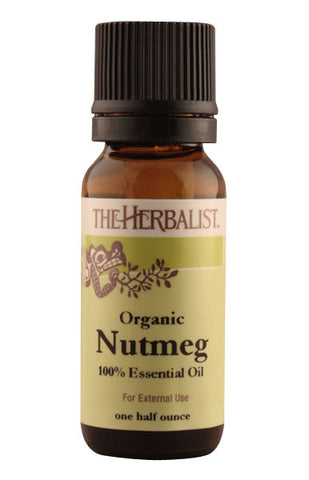 Nutmeg Essential Oil 1/4 oz. - Organic