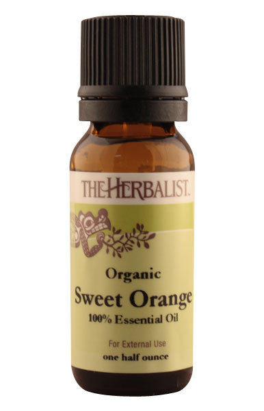 Orange, Sweet Essential Oil 1/2 oz. - Organic