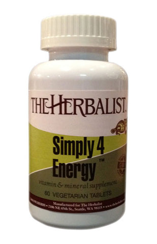 Simply 4 Energy 60 tablets - Herbalist Private Label