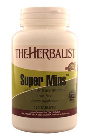 Super Mins Iron-Free 120 capsules - Herbalist Private Label